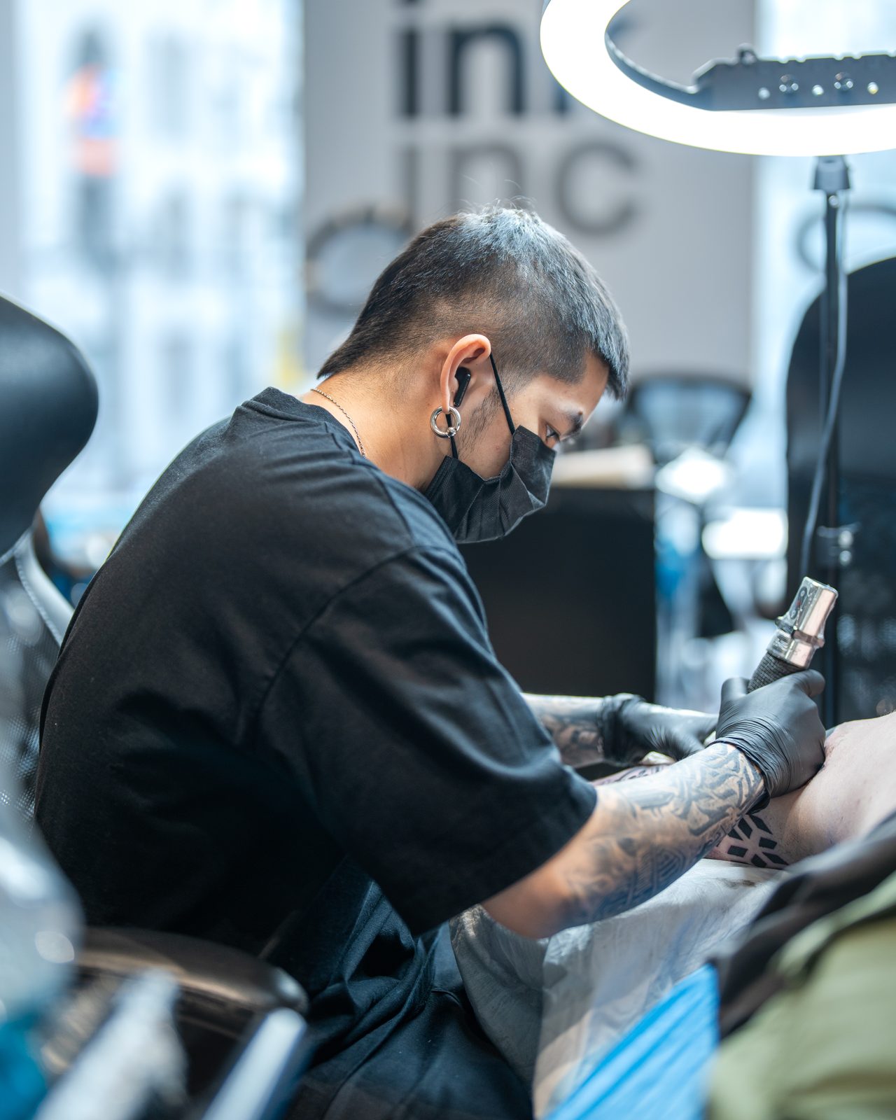 Ink.Inc tattoo session