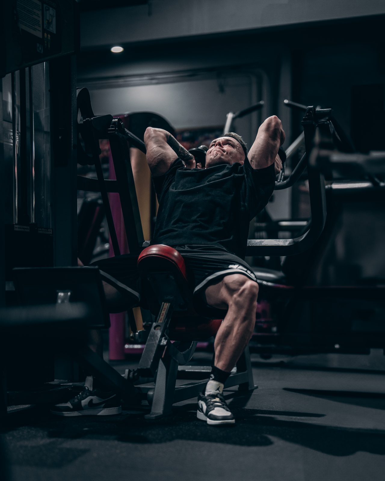 Cinematic gym session